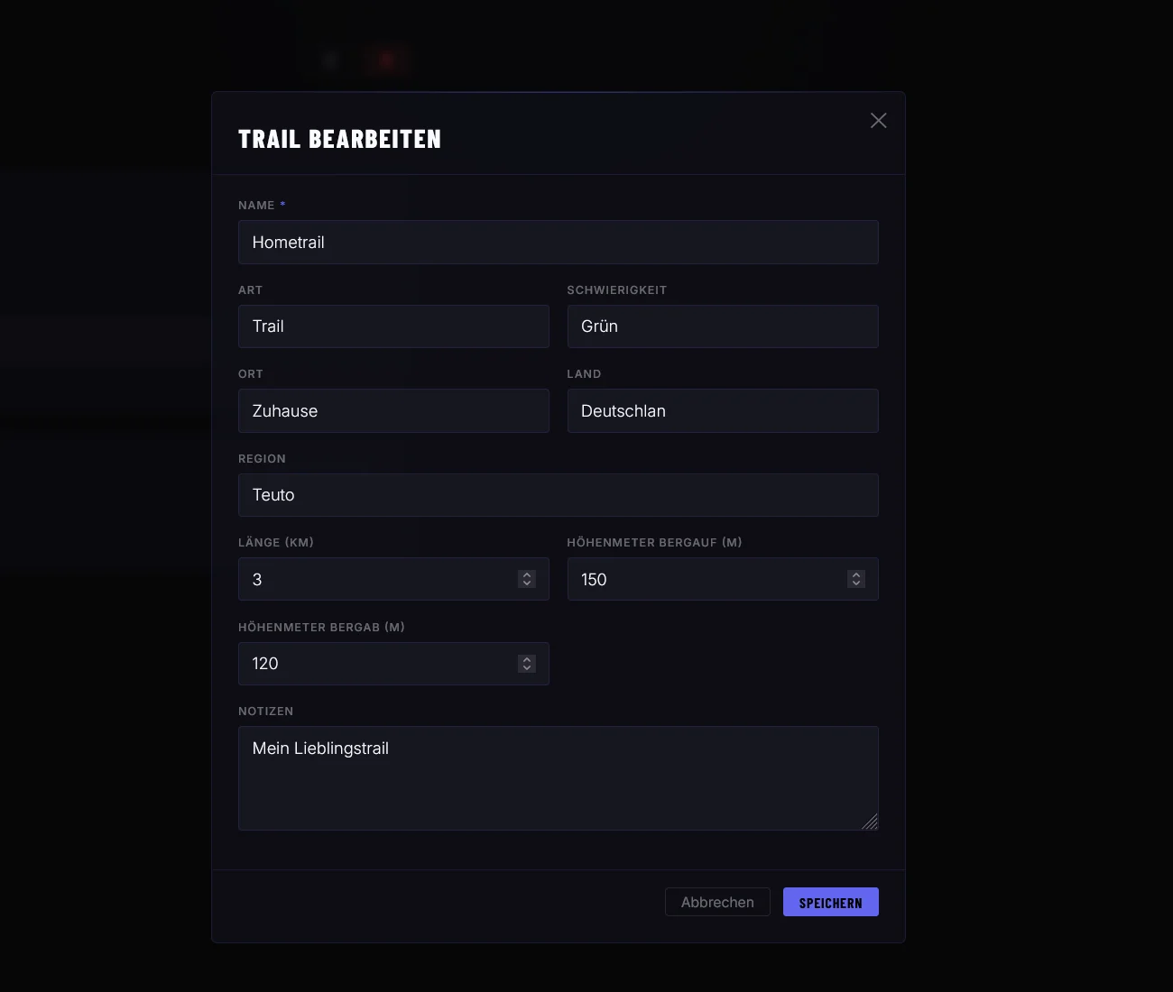 Bike-Ly App – Reifendruck-Einstellungen und Druckprofile
